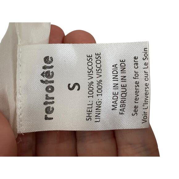 Retrofete Katya Maxi Dress Sequin Embellished Moonglow Bridal Wedding Gown Sz S - Picture 6 of 9